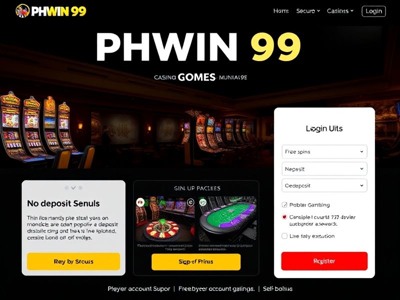 Welcome to phwin99.com – the official portal for PHWIN 99 login. Access exclusive casino games, secure your account, and start playing your favorite slots, poker, and live dealers today.